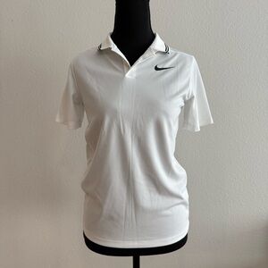 Nike White Polo Shirt
